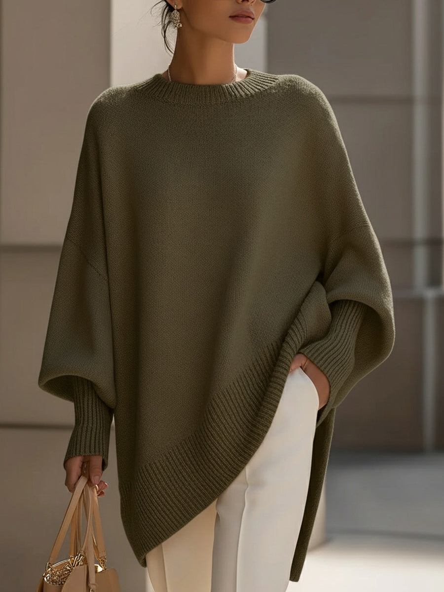 Clare | Casual Elegant Strikpullover